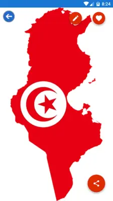 Tunisia Flag Wallpaper Flags, android App screenshot 4