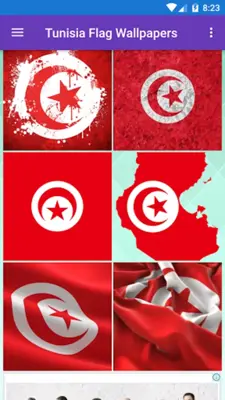 Tunisia Flag Wallpaper Flags, android App screenshot 5